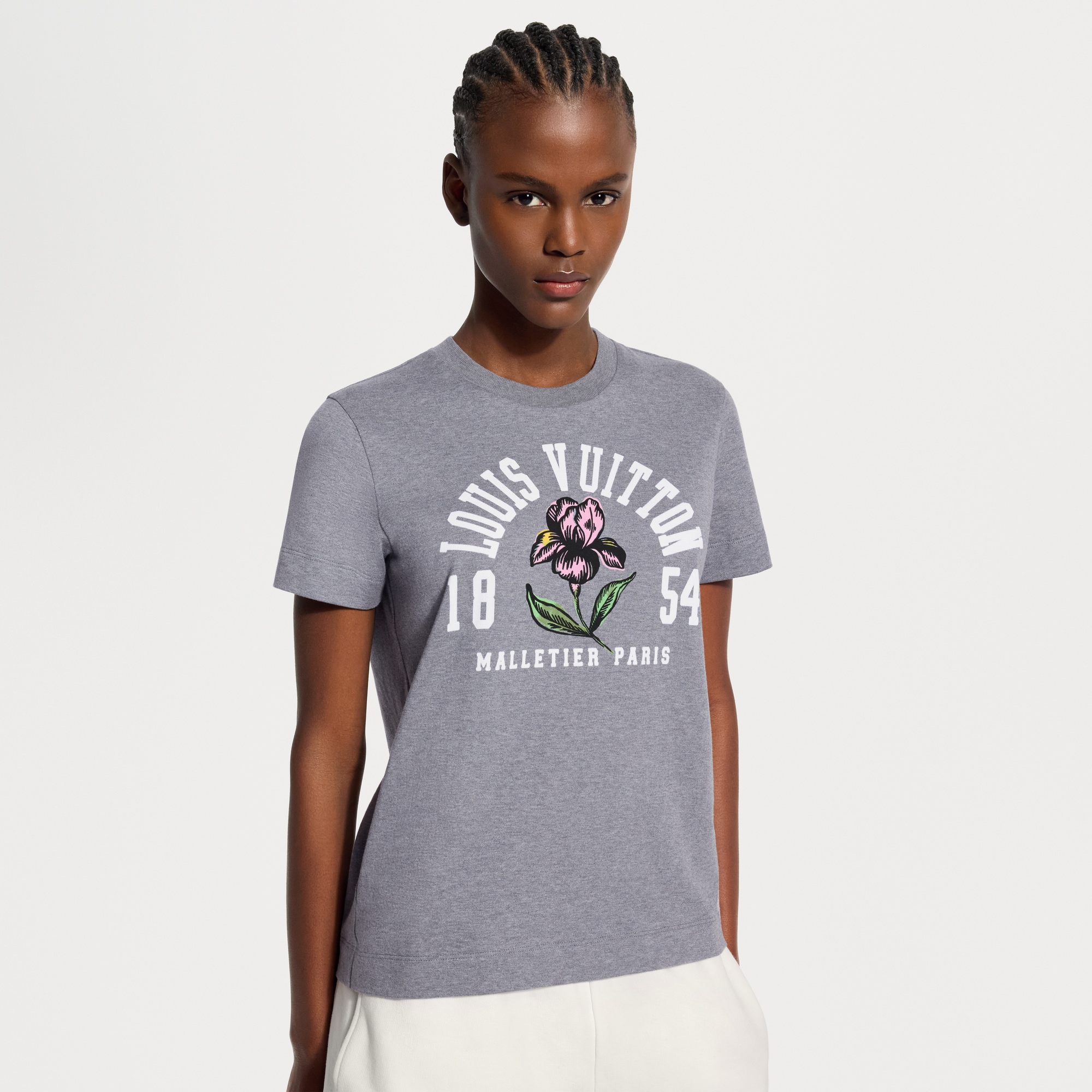 Iris Print T-Shirt - Ready-to-Wear | LOUIS VUITTON